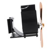Wall Mounted Fireplace Fan 5 Blade Heat Powered Wood Stove