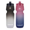 GLEKGLEK Bicycle Water Bottle Leak Proof, Push and Pull Valve,