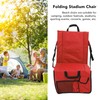 Folding Stadium Chair Adjustable Angle 600D Oxford Cloth Portable Bleacher