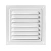 Square Ventilation Grille, Granmagazz White Metal Square Ventilation Grille Stainless