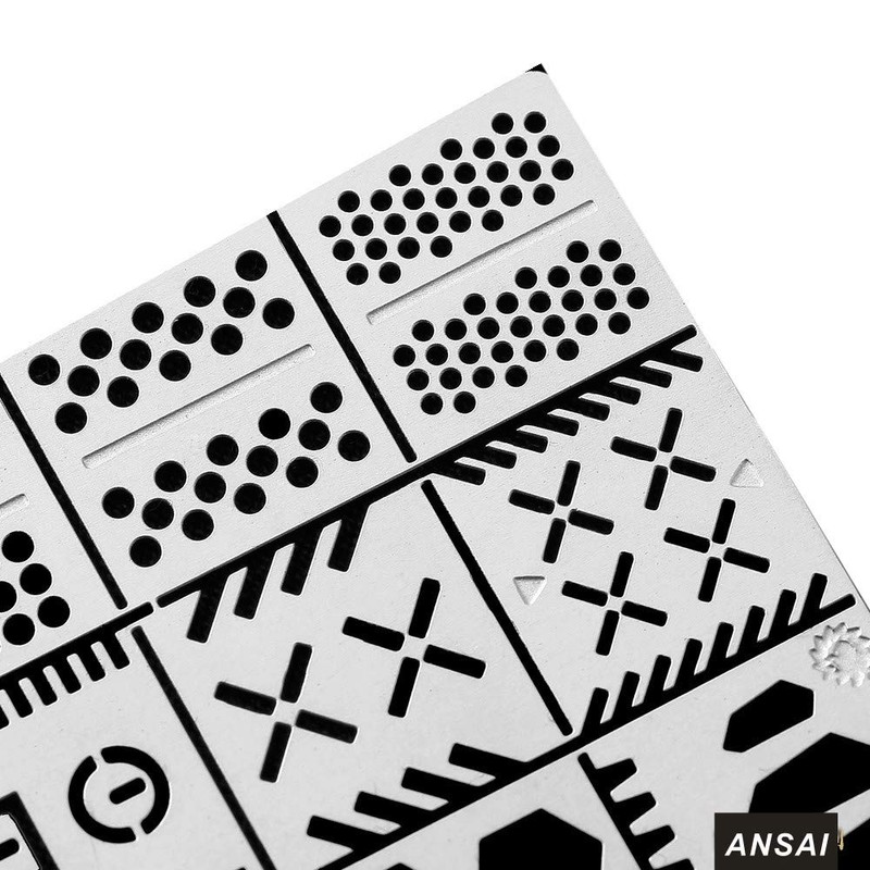for Hobby Model Craft GK Tool Carving Auxiliary Ruler Stainless
