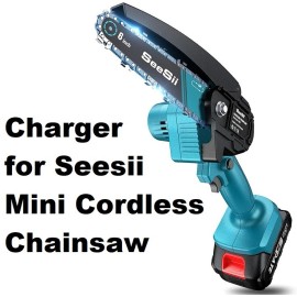 coming data ac adapter battery Charger for Seesii 21v battery mini cordless chainsaw