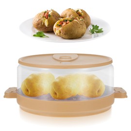 Microwave Baked Potato Cooker As Seen On Tv Cooks In Minutes Tender & Fluffy,baking Potato Cooker For Microwave Oven,Twice Baked Potatoes Steamer,Microwave Baked Potato Bag Upgrade BPA-free
