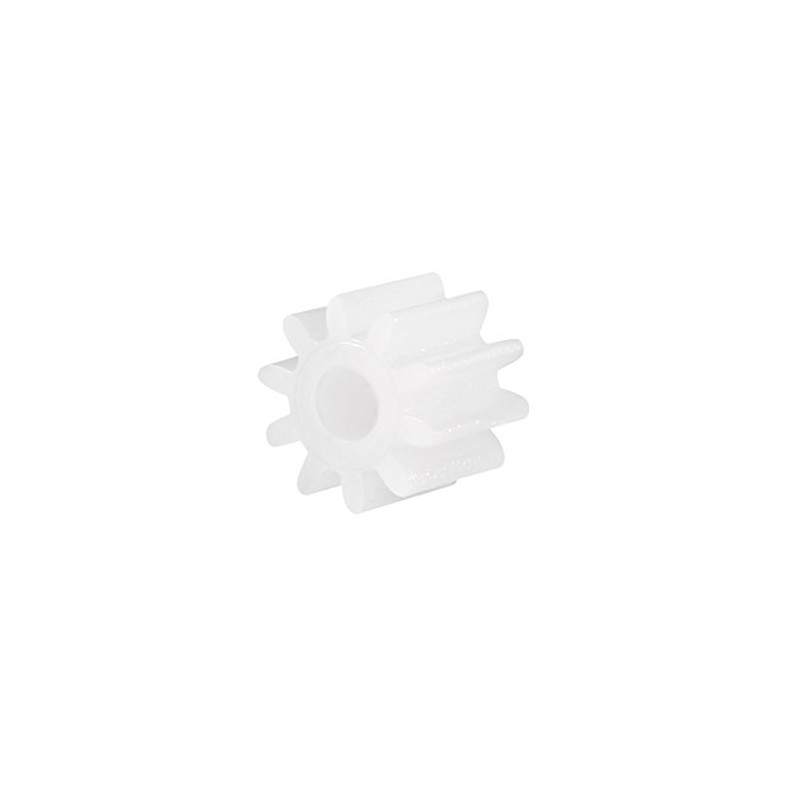 uxcell 50pcs Plastic Gears White 10 Teeth Model 102A Reduction