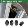 Motoforti Tire Valve Stem Caps Tyre Valve Dust Covers 8x14mm