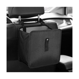 KVAEY Car Trash Can, Oxford Cloth Foldable Garbage Bin Waterproof Auto Trash Bag Organizer, Multipurpose Leak-Proof Large Capacity Hanging Garbage Can Storage Bag for Car Seat