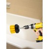 6Pcs Drill Brush Attachment Set，Multipurpose Cleaning Scrub Brush Kit with