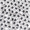Bxwoum 100PCS Letter Beads Acrylic Alphabet Beads for Jewelry Making