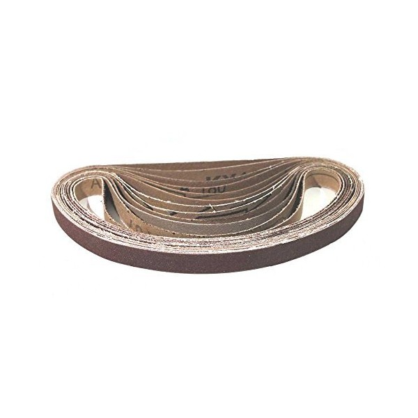 36 pieces sanding belts, 13 x 451 mm, sanding belt
