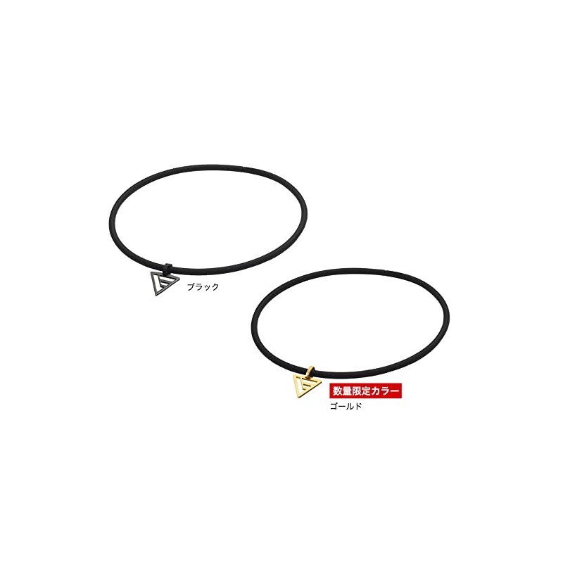 Phiten EXTREME Delta Necklace, RAKUWA Neck, 17.7 inches (45 cm),