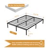 Hafenpo 14 Inch Full Bed Frame - Durable Platform Bed