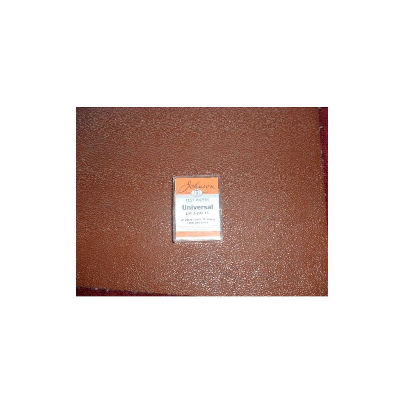 UNIVERSAL INDICATOR PAPERS PH 1-11 PACK 10 BOOKS 200 STRIPS