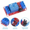 Gebildet 4pcs DC 12V 1Channel Relay Module Board Shield with