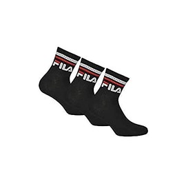 Fila F9398, Calze Unisex, Black, 43/46