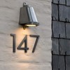 HASWARE Floating House Number 6 inch Stylish Door Numbers Alphabet