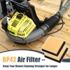 BP42 Air Filter Compatible with Ryobi RY08420 RY08420A RY42WB Backpack