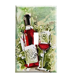 Gotham Decor The Art of Wine Switchplate/Switch Plate Cover