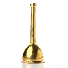 Brass Bell Ghanti Traditional Indian bell Hindu Rituals Pooja Accessory Item Articles for Mandir Temple Festival Purpose Religious Occasions Puja Kit and Gifting (Pooja Ghanti)