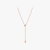 Gold&Deer 14KGP Shining Mash Ball Necklace Rose Gold / 골드앤디어