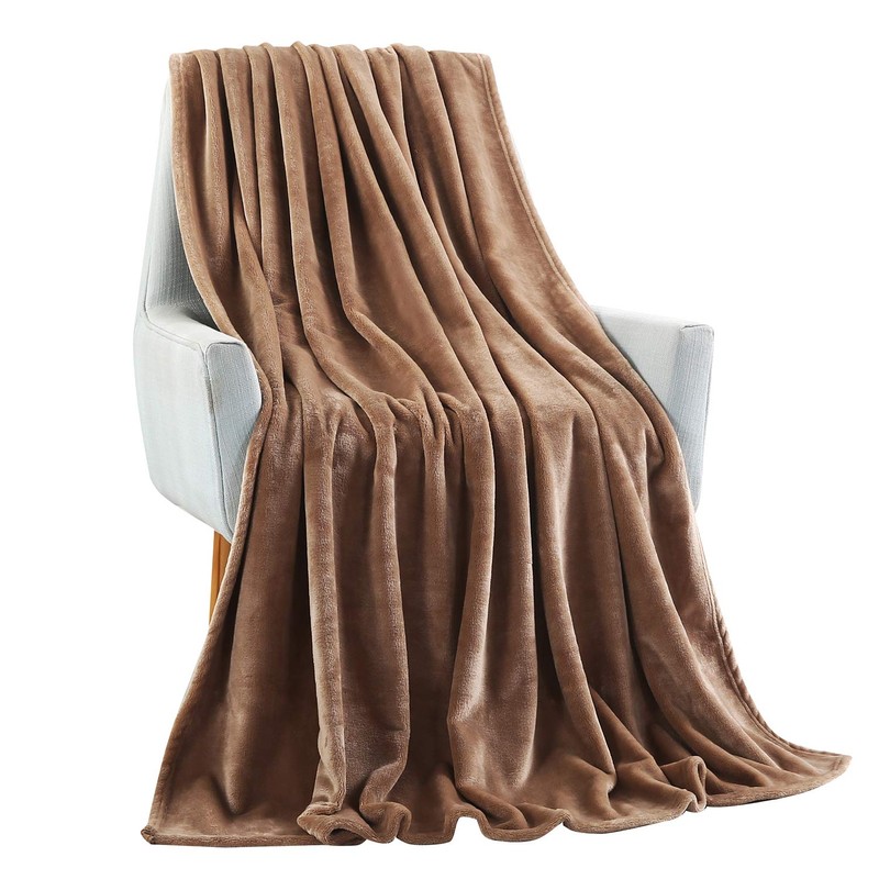 TASTHROW Cuddly Blanket, Soft Fleece Blanket, Sofa Throw, Soft and