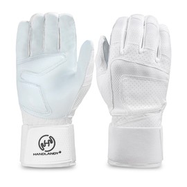 HANDLANDY Baseball Batting Gloves for Men & Women, Breathable Softball Batting Gloves with Long Cuff for Adult