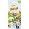 Heitmann Eierfarben - Banderole Tradition - 12 Sleeves in 4