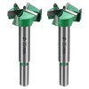HARFINGTON 2pcs Forstner Drill Bits 1-3/8" (35mm) Carbide Upgraded 3