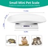 Digital Pet Scale, Small Animal Scale with Tape Measure, Kitchen