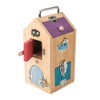 Tender Leaf Toys Wooden Monster Lock Box - 8 Different