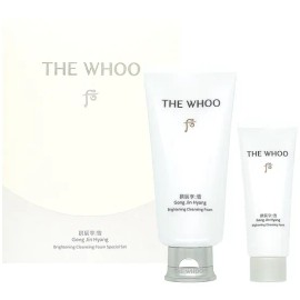 더후 공진향 설 브라이트닝 청안 클렌징 폼 스페셜 기획 180ml + 40ml 노폐물세정 버블폼클렌징 The History of Whoo Gongjinhyang Seol Brightening Cleansing Foam Special Edition 180ml + 40ml Impurity Cleansing Bubble Foam