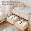 DIMJ Pack of 8 Drawer Organiser System, Drawer Organiser, Foldable