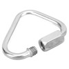 5pcs Triangle Locking Carabiner Stainless Steel Portable Easy to Carry