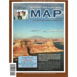 Stan Jones' & Steve Ward's Lake Powell and Its 96 Canyons Boating and Exploring Map and Guide to the Glen Canyon National Recreation Area Paper/Non-Laminated