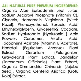 Vitamin C Serum - FOR PROFESSIONAL USE - Advanced Skincare Formula - Ferulic Acid Anti-Wrinkle Anti-Aging Vitamin C Serum with Hyaluronic Acid...     