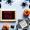 Lekabee 16 Pcs Halloween Stencils 8x8inch