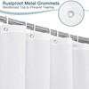 AooHome Fabric 96 inch Extra Long Shower Curtain Liner, Durable