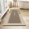 MontVoo-Bath Mat Rug Long Non Slip Super Absorbent Bathroom Runner