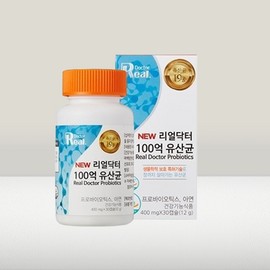 Real Doctor NEW 10 billion lactic acid bacteria 400mg x 30 capsules / 리얼닥터 NEW 100억 유산균 400mg x 30캡슐