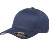 Flexfit Mens Men's Athletic Baseball Fitted Cap Hat, Navy, Large-X-Large