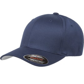 Flexfit Mens Men's Athletic Baseball Fitted Cap Hat, Navy, Large-X-Large US
