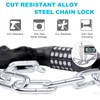 UBULLOX Bike Chain Lock 3FT 5-Digit Combination Bike Locks Anti-Theft