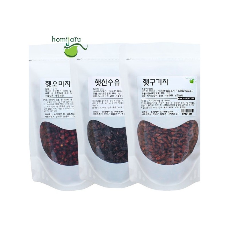 오미자 국산 국산 오미자100% 햇오미자 Korean Omija 100% Fresh Omija