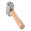 DIY Leather Handwork Smoother 35mm Leather Roller Tool Leathercraft Edge