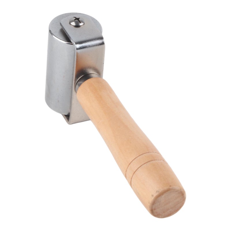 DIY Leather Handwork Smoother 35mm Leather Roller Tool Leathercraft Edge