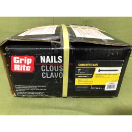 Grip-Rite Grip Rite Concrete Nail Smooth Shank Steel 2" 50Lbs 5.08cm