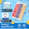 Round Ice Cube Tray with Lid and Bin – Creates