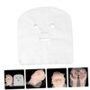 SAFIGLE 100Pcs Face Gauze Mask Sheets Pre Cut Skin Fiber