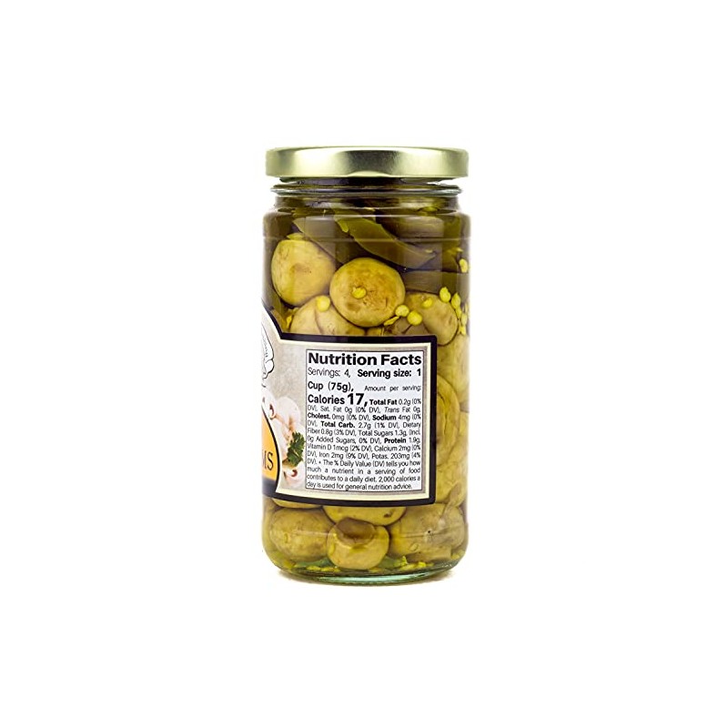 Amish Wedding Pickled Mushrooms 12.5 oz