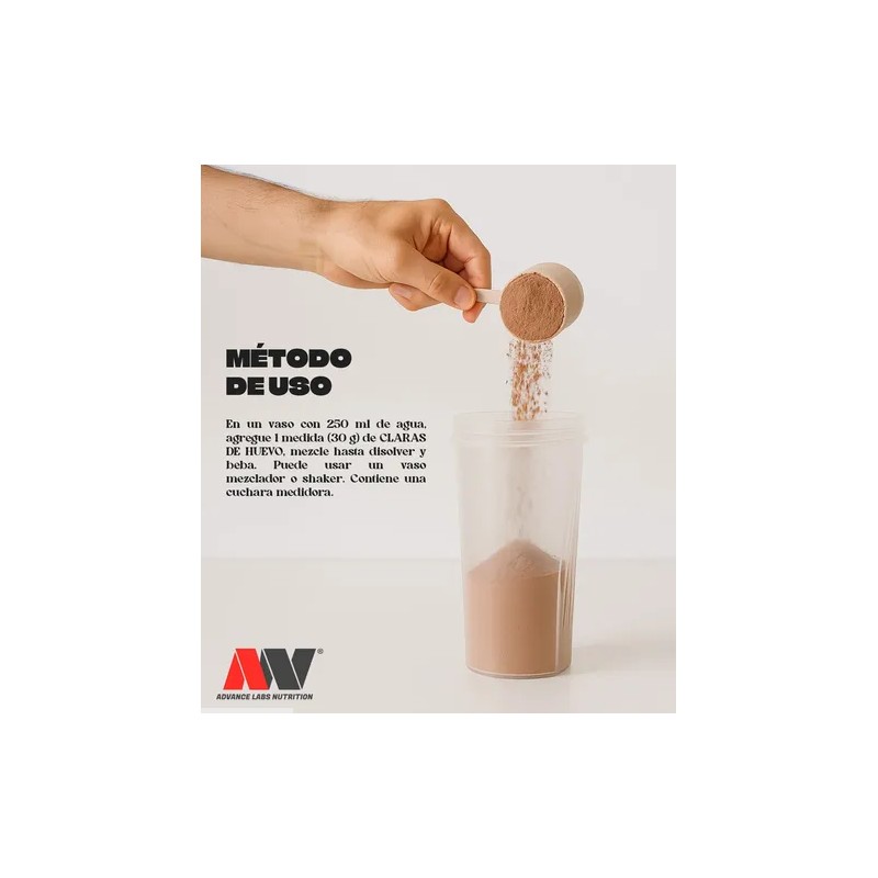 Proteína En Polvo De Claras De Huevo Deshidratadas Adv