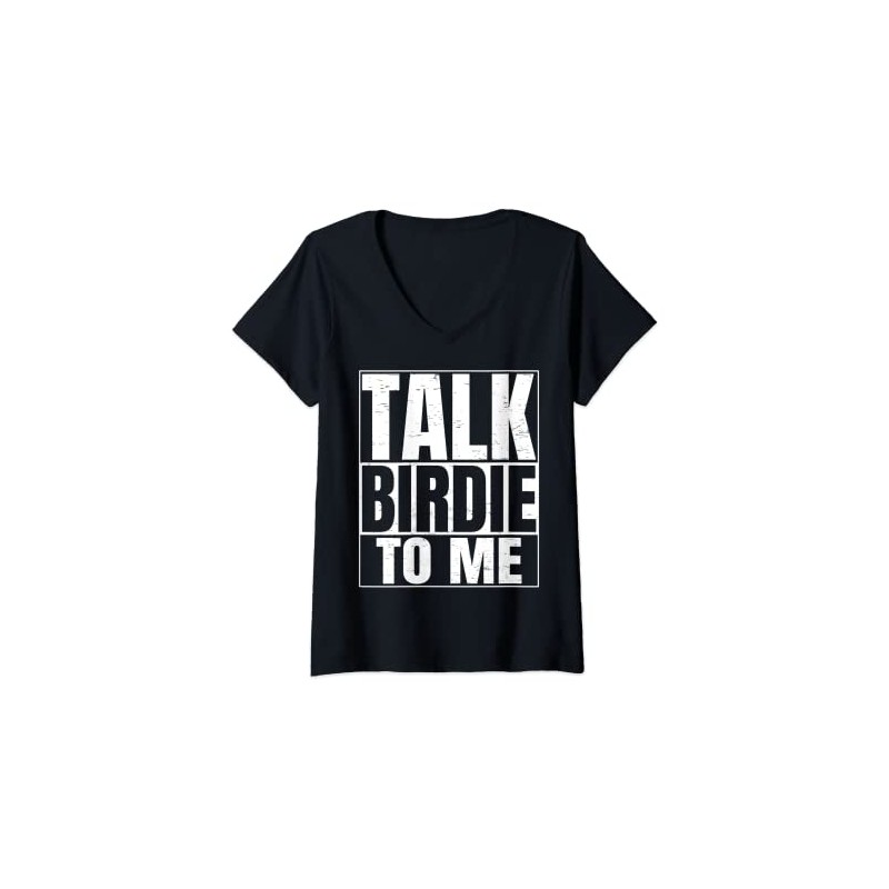 Womens Talk Birdie To Me Gift for a Golfer Golf